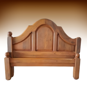 Cama de 2 y medias plazas estanciera cerrada (pata de 12 cm)
