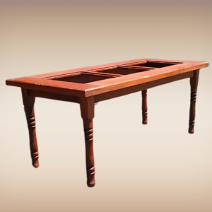 Mesa rectangular para vidrio varias medidas disponibles